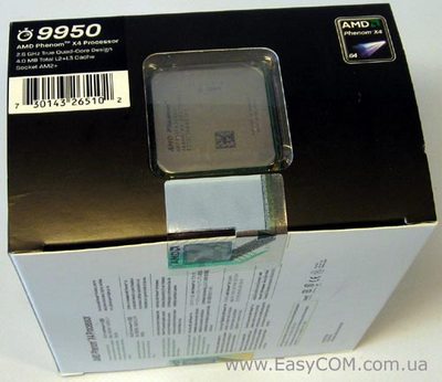 Тестирование AMD Phenom X4 9950 Black Edition с TDP 140 Вт